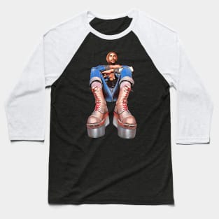 Marvin Gaye Iconic Portrait - Soulful Music Tribute Baseball T-Shirt